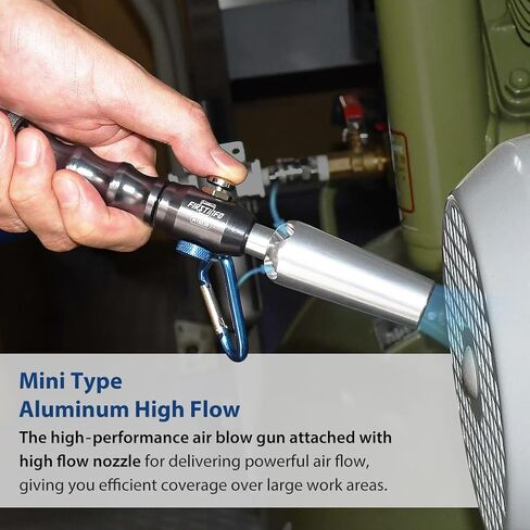 FIRSTINFO A18538US Mini Type Air Duster | Air Blow Gun, Flow Adjustable with High Flow Nozzle in Saudi Arabia