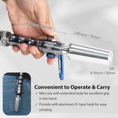 FIRSTINFO A18538US Mini Type Air Duster | Air Blow Gun, Flow Adjustable with High Flow Nozzle in Saudi Arabia