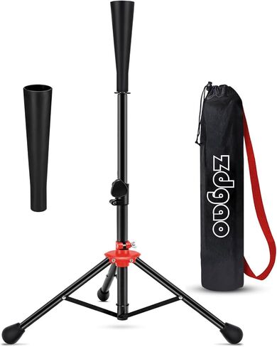 Zdgao Baseball Batting tee for Adults and Youth Teens, Adjustable Height 27 to 46 inches for Hitting Training Practice, with Carrying Bag in Kuwait