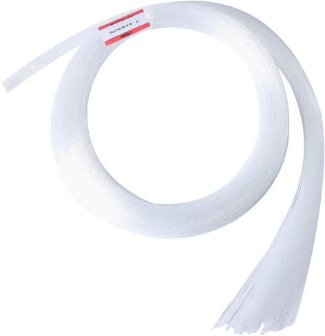 CHINLY 100pcs Φ0.03in(0.75mm) 6.5ft(2M) Long PMMA Plastic end Glow Fiber Optic Cable for Star Sky Ceiling All Kind led Light Engine Driver in Saudi Arabia