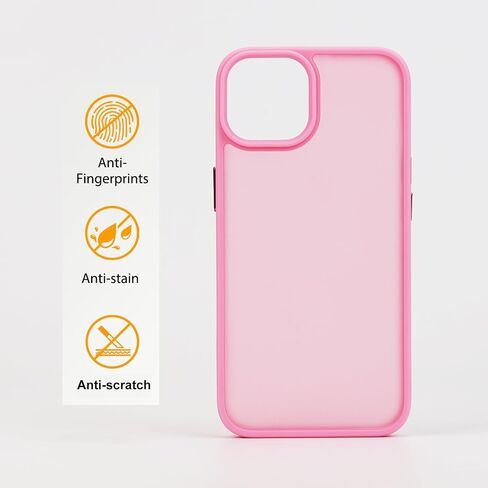 TENOC Phone Case Compatible with iPhone 12 & iPhone 12 Pro, Clear Case Non-Yellowing Protective Bumper Hard Back Cover for 6.1 Inch in Saudi Arabia