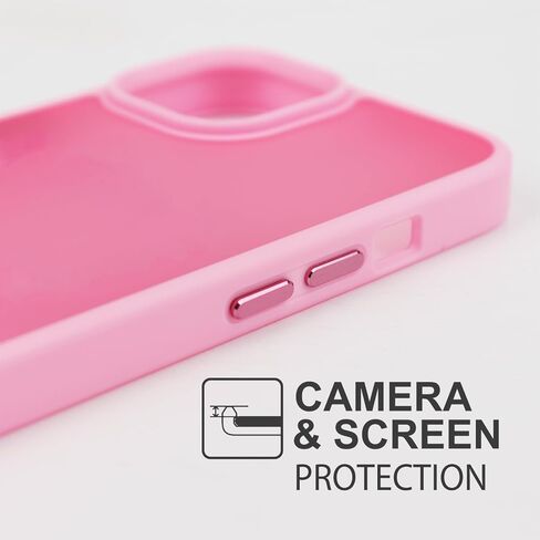 TENOC Phone Case Compatible with iPhone 12 & iPhone 12 Pro, Clear Case Non-Yellowing Protective Bumper Hard Back Cover for 6.1 Inch in Saudi Arabia