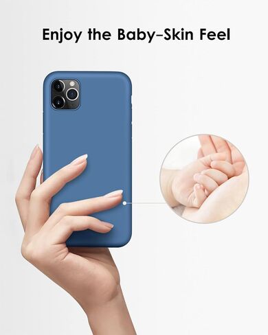 DTTO Compatible with iPhone 11 Pro Case, [Romance Series] Full Covered Silicone Cover [Enhanced Camera and Screen Protection] with Honeycomb Grid Cushion for iPhone 11 Pro 5.8" 2019,Midnight Green in Saudi Arabia