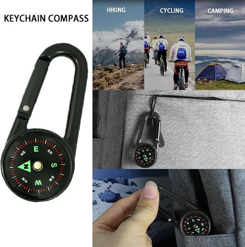 Pocket Compass, Hiking Compass for Survival – Waterproof Durable in Saudi Arabia