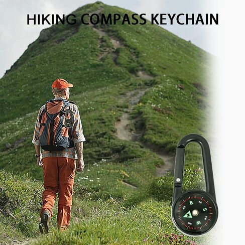Pocket Compass, Hiking Compass for Survival – Waterproof Durable in Saudi Arabia