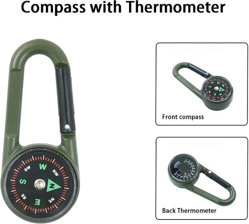 Pocket Compass, Hiking Compass for Survival – Waterproof Durable in Saudi Arabia