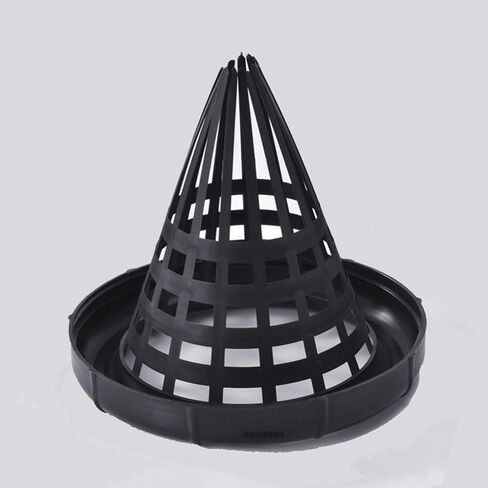 Kisangel 6pcs EEL قفص غطاء جراد البحر صافي جراد الفخاخ تراجع قفص أسماك الفخاخ قابلة لإعادة الاستخدام غطاء الصيد غطاء قفص الصيد مقاومة للاهتراء غطاء الصيد جراد البحر البلاستيك الصيد صافي in Saudi Arabia