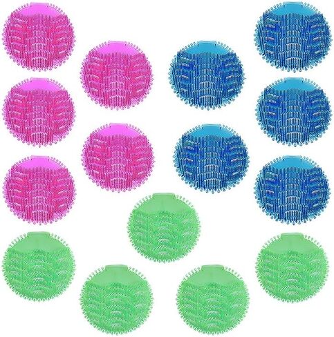 مجموعة مكونة من 6 قطع من شاشات المبولة، فلتر كعك مبولة مضاد للرذاذ، معطر لرائحة مبولة المرحاض المحمولة للحمام والفندق والمطاعم والمدرسة والمكتب وصالة الألعاب الرياضية (أحمر، أخضر، أزرق) (6 قطع) in Kuwait