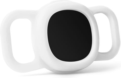 Geiomoo Silicone Case for Tile Sticker (2024) Tracker, Finder Tag Protective Cover for Pet Collar (White) in Saudi Arabia