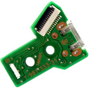 JDS-040 12-pin Micro USB Charging Port Socket Board PCB Module Replacement for Sony PS4 Pro Slim Controller