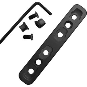 GOTICAL Keymod to Mlok Adapter Converter Rail Section Keymod to Mlok Converter 3" (Pack of 2)