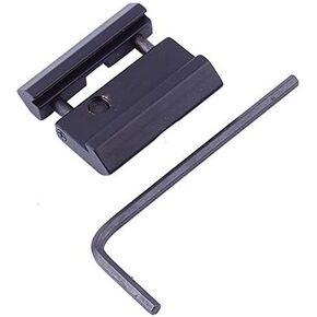 Tactical Military Dovetail Weaver Picatinny Adapter Rail 11mm to 22mm Mount Base Scope Mount Converter for .22 Cal Rifle Gun
