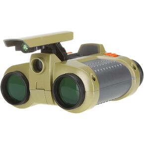 Night Vision Goggles, Kids Plastic Night Vision Telescope with Light Children Night Vision, High Definition Safe 4X30 Binocular Telescope for Outdoor Mountaineering