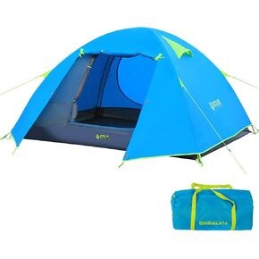 Himalaya 3 Person Camping Tent, Backpacking Tent Waterproof Windproof Lightweight Portable Easy Setup Double Layer for Outdoor Camping Hiking Mountaineering Travel