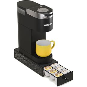 SICHEER K Cup Organization Storage Drawer Maker K Cup Holder Coffee Pod Organizer Stand Tray Counter Rack Countertop Maker Stand Capsules Compatible with Keurig Accessories Holds 36 Pods