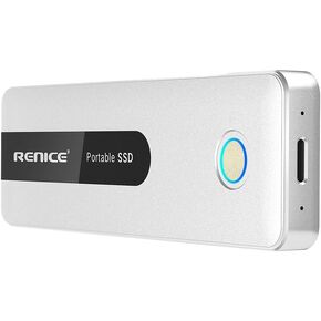 RENICE Portable SSD 1TB -Ultra-Fast 1000MB/s Read-USB 3.2 Gen2 External Solid State Drive-USB-C Mini SSD-for Professional, Student, Photographer