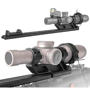 30mm Rifle Scope Scope Switch, Quick Zoom System Sight Aluminum Adapter Four Sizes (51mm 42mm 44mm 45mm) 500g