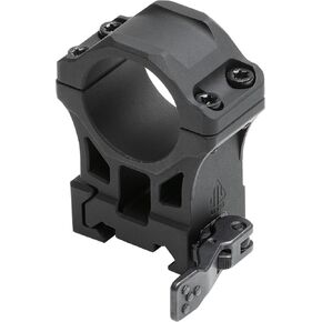 UTG ACCU-SYNC QR 1" High Profile Scope Rings, Picatinny, Black