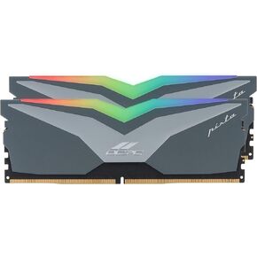 VisionTek OCPC Xtreme Pista DDR5 RAM 16GB (2 x 8GB) 5200MHz DIMM Kit - سطح المكتب - تيتانيوم - 901509