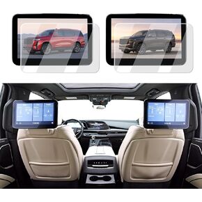 2024 Cadillac Escalade Screen Protector - For 2021-2024 Cadillac Escalade 12.6-Inch Rear Touch Screen Protector - 2 Pcs Nano Film For 2021-2024 Cadillac Escalade Accessories Easy to Install(2 Pack)