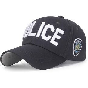 11 Colors Kids Cotton Police Baseball Caps for Boys Girls Hat Snapback Caps