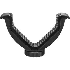 CVLIFE V Yoke Holder Shooting Rest Shooting Tripod Rifle Rest Portable V Yoke Rest Mount Tripod for Rifle Shooting V Yoke Head for Outdoors Activities