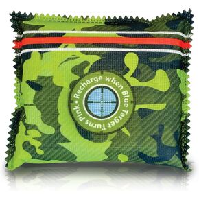 Gun Safe Dehumidifier Camouflage - Rechargeable Desiccant Dehumidifier Bags - Reusable & Absorbs Moisture & Humidity - 1x Pack