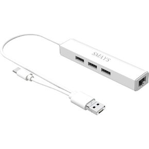 محول Micro USB OTG مع إيثرنت - متوافق مع Google TV Stick - محولات شبكة USB C وبطاقة الشبكة in Kuwait