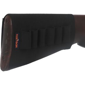 Tourbon Elastic Ammo Sleeve Shotgun Shell Holder Buttstock Rifle Cartridge Carrier for 30-06,45-70,.223,.308,30 30,7mm,8mm,300 Win,7.62,12GA, 22