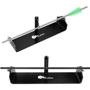 Archery Arrow Spinner Tester, Arrow Squaring Tool, Arrow Roller Straightness Tester Detector Aluminum Alloy Arrow Balance Checker Cutting Tool for Checking Arrows