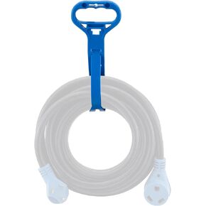 RecPro RV Extension Cord Holder Organizer | Heavy Duty Strap for Electrical Cords, Hoses, Ropes, and More