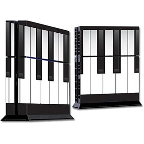 MightySkins Skin Compatible with Sony PS4 Console - Piano Keys | Protective, Durable, and Unique Vinyl Decal wrap Cover | Easy to Apply, Remove, and Change Styles | Made in The USA