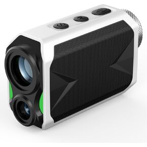 GC01 Golf Rangefinder with Slope, 6X Magnification, High-Precision Laser Range Finder Golfing, Flag Pole Locking Vibration, Rechargeable Range Finders with Magnet Stripe