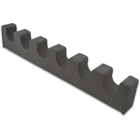 BenchMaster Rifle Rack, Shotgun Safe Storage, Secure Gun Holder Organizer, Kydex and High-Density Foam, No Metal, Lightweight, Sturdy, No Flex, Made in USA
