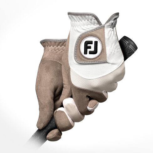 FootJoy Men's RainGrip Golf Glove, Black, X-Large, Pair in Kuwait