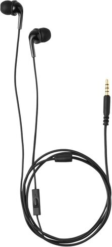 أمازون بيسيكس سماعات أذن سلكية بمنفذ USB-C، مع ميكروفون، مقاس واحد، أسود in Kuwait