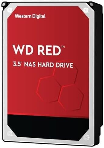 Western Digital 2TB WD NAS Internal Hard Drive HDD - 5400 RPM, SATA 6 Gb/s, SMR, 256MB Cache, 3.5" - WD20EFAX, Red (Renewed) in Saudi Arabia