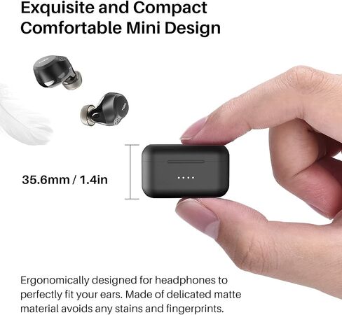 TOZO NC7 All-Function Hybrid Active Noise Cancelling Wireless Earbuds, Bluetooth 5.3 Headphones with Ultra Long 72H Playtime, in-Ear Detection, App Customization, Immersive Sound Deep Bass Headset in Saudi Arabia