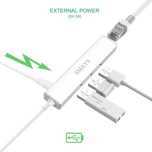 محول Micro USB OTG مع إيثرنت - متوافق مع Google TV Stick - محولات شبكة USB C وبطاقة الشبكة in Kuwait