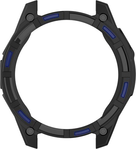 Compatible with Garmin Fenix 8 Solar 51mm Case Cover, Soft Anti-Drop PC Watch Case Cover Replacement Protective Cases for Garmin Fenix 8 Solar 51mm Watch (Black) in Kuwait