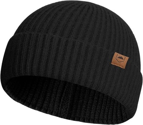 Tough Headwear Daily Knit Beanie - Beanies Hats for Men - Winter Hats for Men & Women - Warm Knitted Hats for Cold Weather in Saudi Arabia
