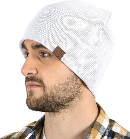 Tough Headwear Daily Knit Beanie - Beanies Hats for Men - Winter Hats for Men & Women - Warm Knitted Hats for Cold Weather in Saudi Arabia