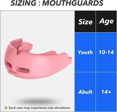 Mouth Guard Sports Youth Adult, Mouthguard for Braces Sparring Mouth Guard,Double Braces, Soft, No Boiling Required, Football, Taekwondo, Jujitsu and Karate. in Saudi Arabia