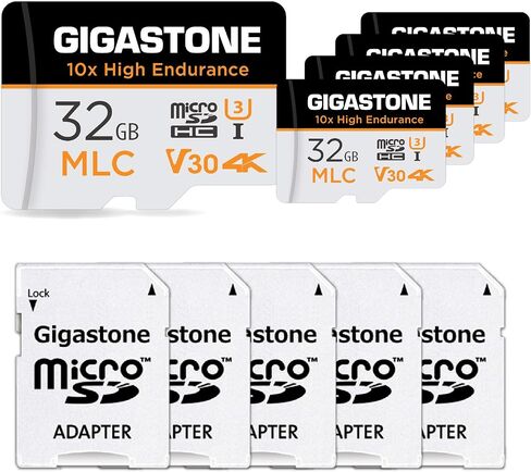 【5 Yrs Free Data Recovery】【Dash Cam】 GIGASTONE 128GB Micro SD Card 2-Pack, TLC High Endurance Pro, Speed Up to 100MB/s, Compatible with REDTIGER Rove VIOFO VANTRUE PRUVEEO, MicroSDXC UHS-I A1 V30 U3 in Saudi Arabia