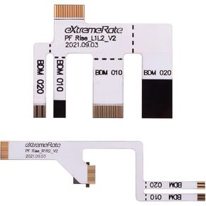 Replacement FPC L1L2 R1R2 Ribbon Cables for PS5 Controller eXtremeRate Rise & RISE4 Remap kit - Controller & Other Rise Accessories NOT Included