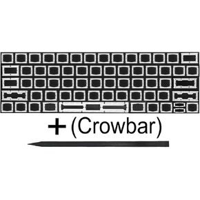 Replacement US Keyboard Full Set Hinge Clip for MacBook Pro/Air Retina 13" / 15" Model A1989 (EMC 3214/3358) A1990 A2159 (EMC 3301) A1932 (EMC 3184) 2018-2019 Year