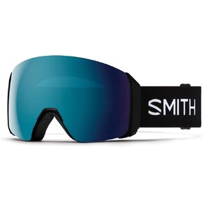 SMITH 4D Mag XL Snow Goggles – Adult Ski & Snowboarding Goggles with BirdsEye Vision, Anti-Fog Performance & 100% UV Protection – for Men & Women – Blackout, ChromaPop Sun Black