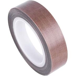 Teflon Fabric Tape, 3/4 Inch 30 Feet PTFE Tape for Vacuum Sealer Machine, Hand Impulse Sealers Insulation PTFE Coated Fiberglass Adhesive Tape Compatible with FoodSaver, Seal A Meal, Weston, Cabella