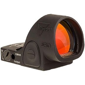 Trijicon SRO Sight Adjustable LED 1.0 MOA Red Dot, Black