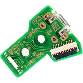 Replacement JDS-050 v5 12 pin Micro USB Charging Port Charger Socket Board FJDS-055 for Sony PS4 Dualshock Controller